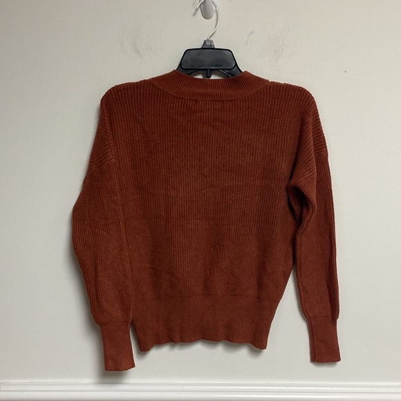 Philosophy Viscose Blend Women’s V Neck Sweater Canyon Clay Size XS/TP - Picture 5 of 5